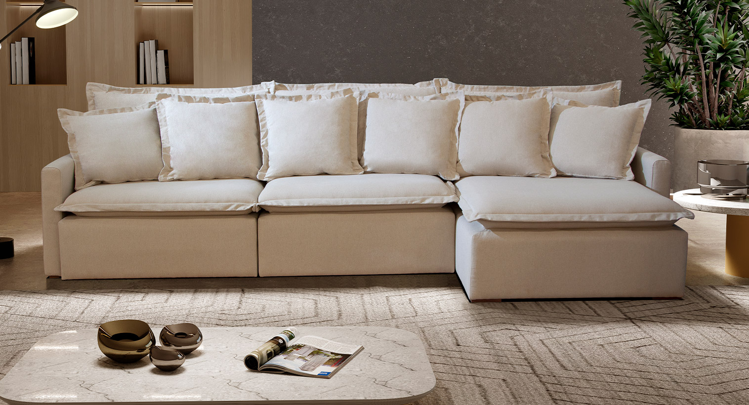 Tripolli com Chaise